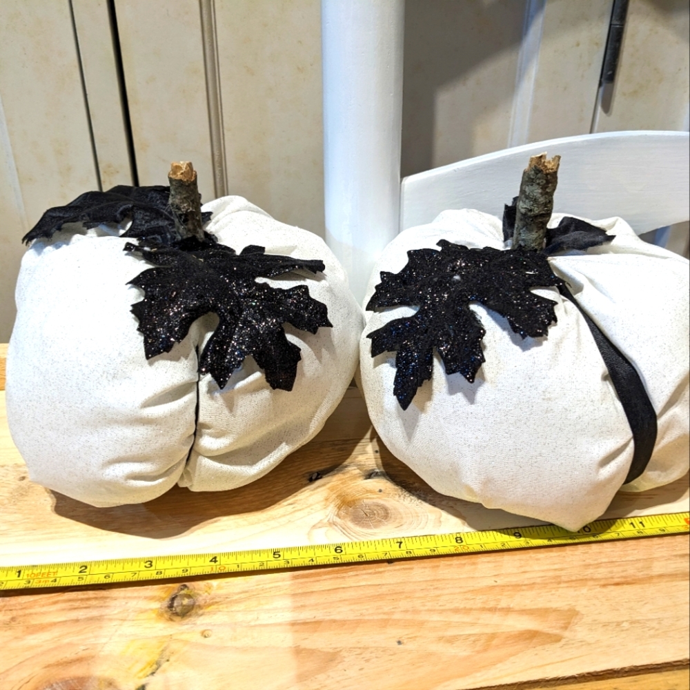 Handmade White Pumpkins